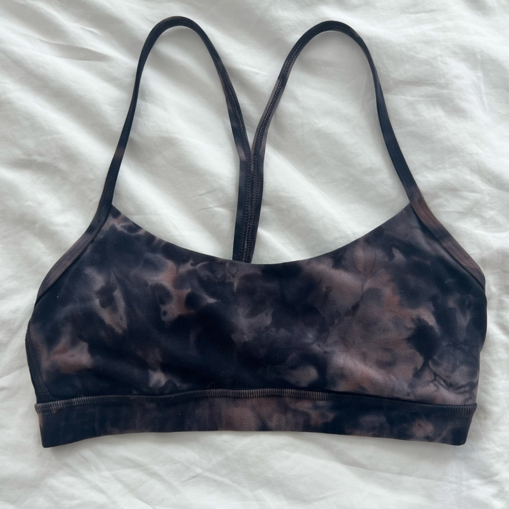 Lululemon Flow Y Bra Nulu Tie-Dye Sports Bra size 6